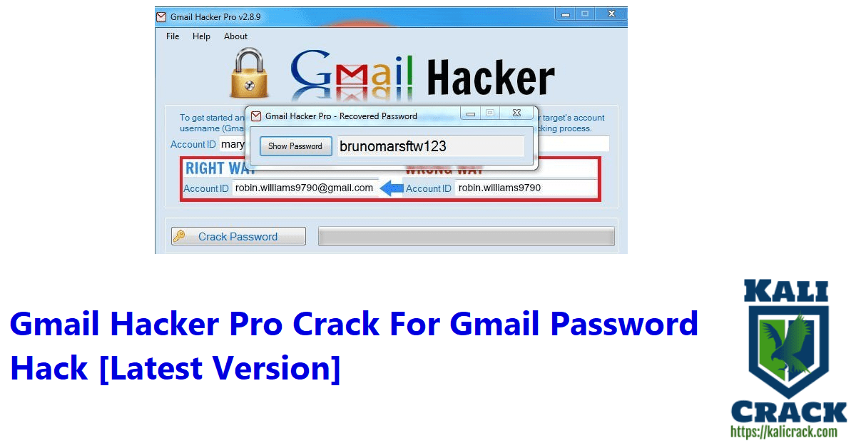gmail password cracker for mac