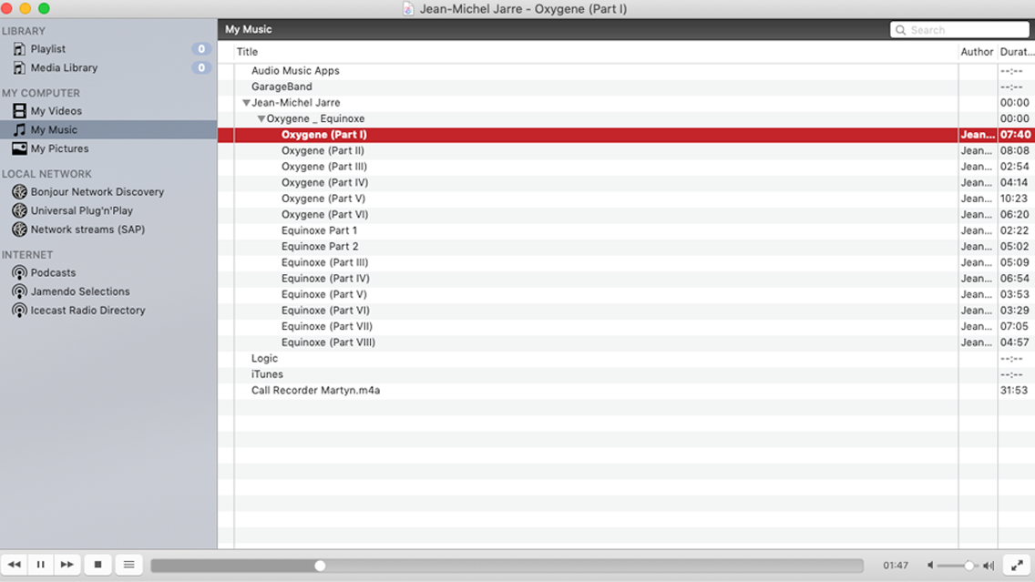 audio player for mac os 7